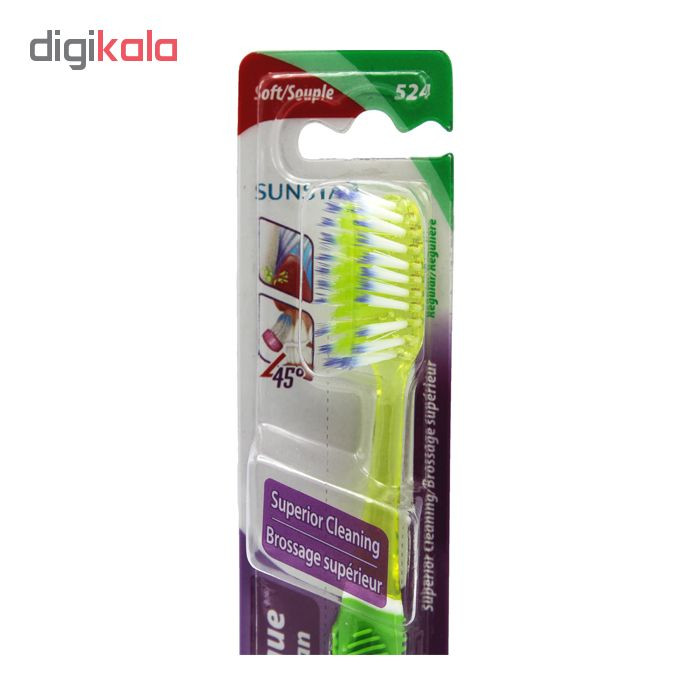 مسواک جی یو ام مدل Technique Deep Clean با سر بزرگ