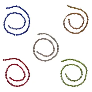 مهره دستبند مدل کریستال کد CRLB-5P-B بسته 5 عددی
