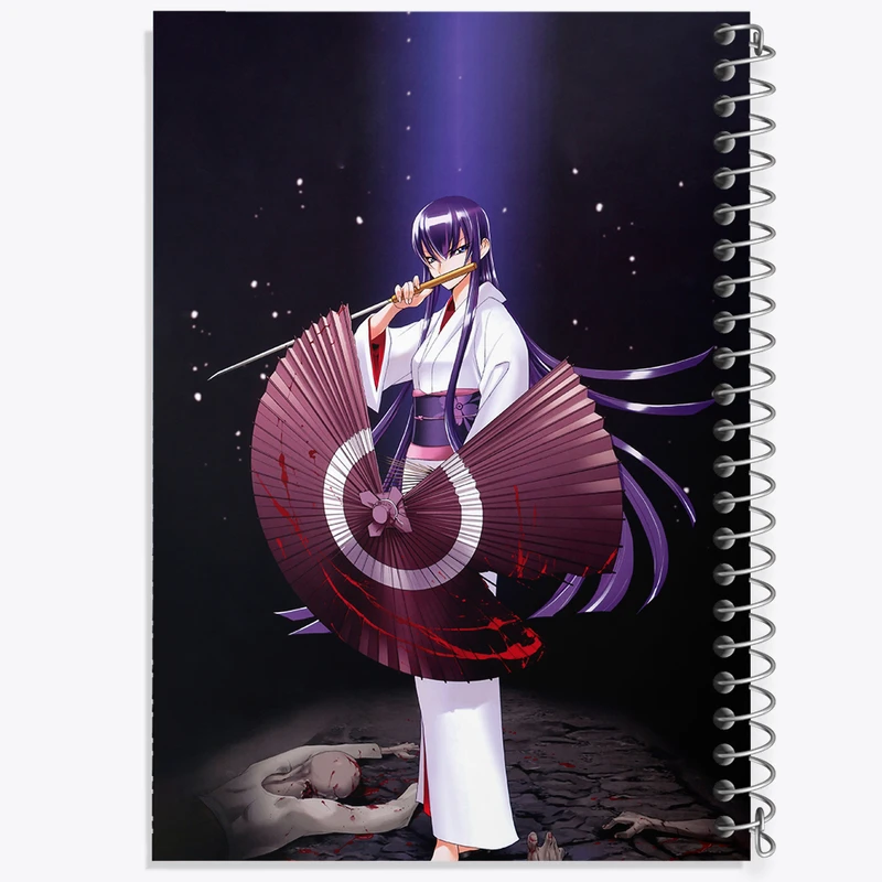 دفتر نت موسیقی 50 برگ خندالو مدل سائکو انیمه دبیرستان مردگان کد 32328