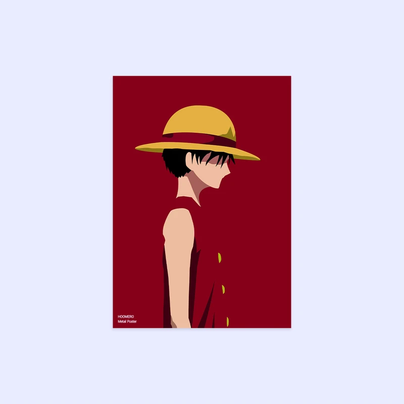 پوستر هومرو مدل فلزی طرح انیمه وان پیس کد PS1386