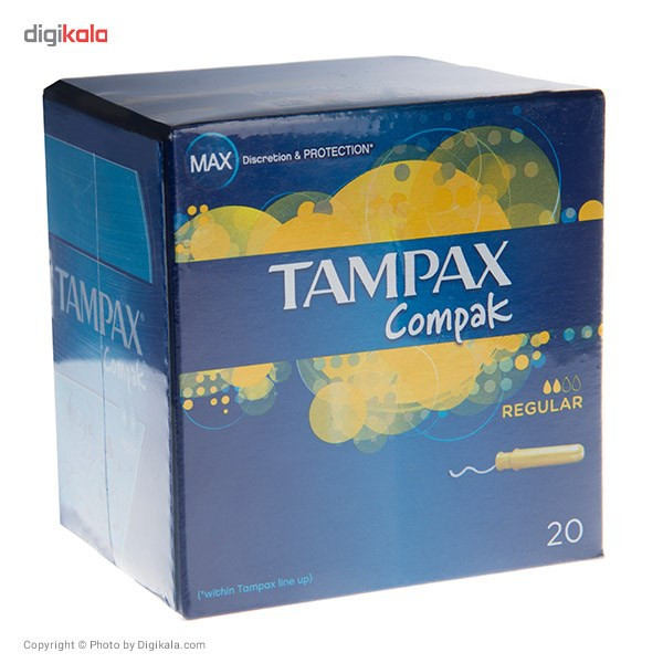 تامپون تامپکس مدل Compak Regular بسته 20 عددی