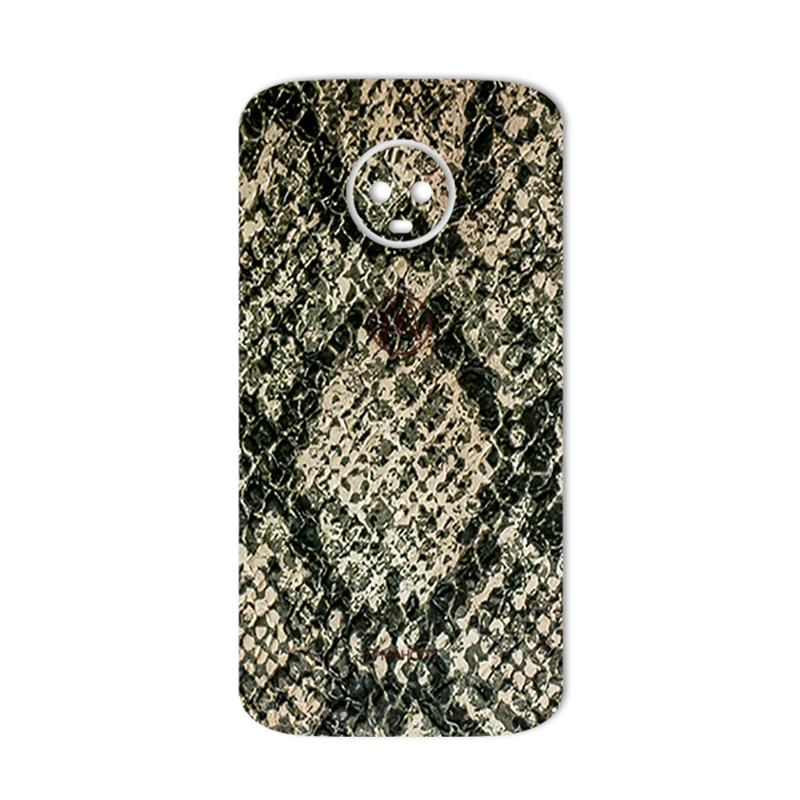 برچسب تزئینی ماهوت مدلJungle-python Texture مناسب برای گوشی Motorola G6