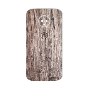 MAHOOT Walnut Texture Cover Sticker for Motorola G6