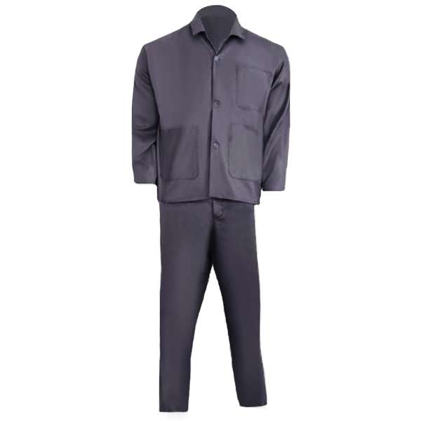 لباس کار ساده سبلان طوسی لباس کار ساده سبلان طوسی