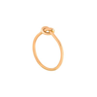 انگشتر طلا 18 عیار زنانه کیا گالری مدل گره کد RM471