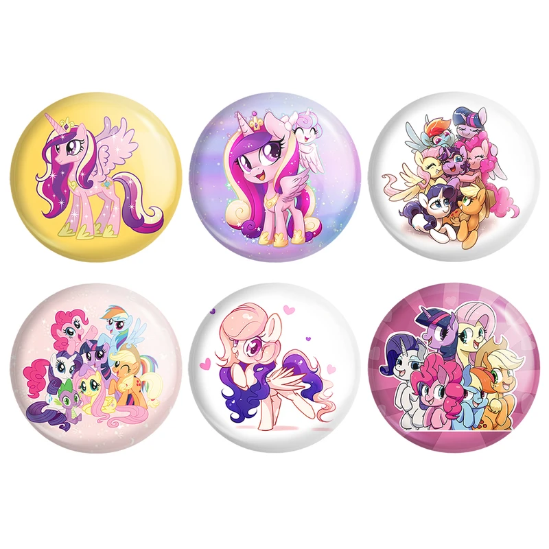 پیکسل خندالو مدل اسب تک شاخ پونی کد 1573A مجموعه 6 عددی