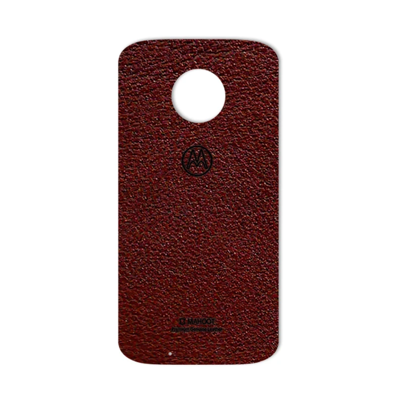 برچسب پوششی ماهوت مدلNatural Leather مناسب برای گوشی Motorola G6