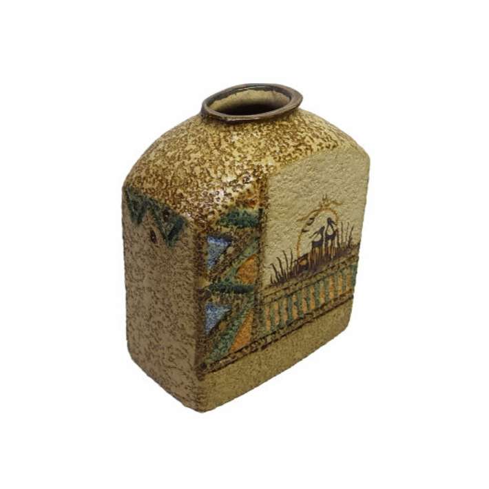 گلدان سفالی مدل کتابی کد 220