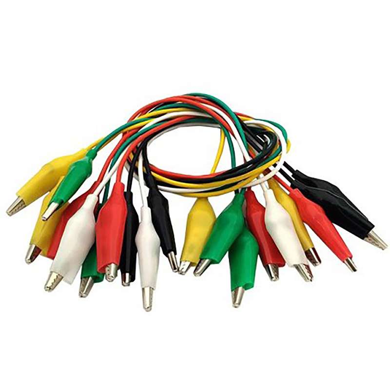 کابل و گیره سوسماری مدل s10 بسته 10 عددی