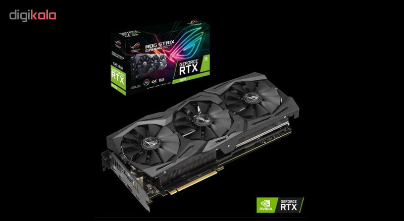 کارت گرافیک ایسوس مدل ROG-STRIX-RTX2070-O8G-GAMING