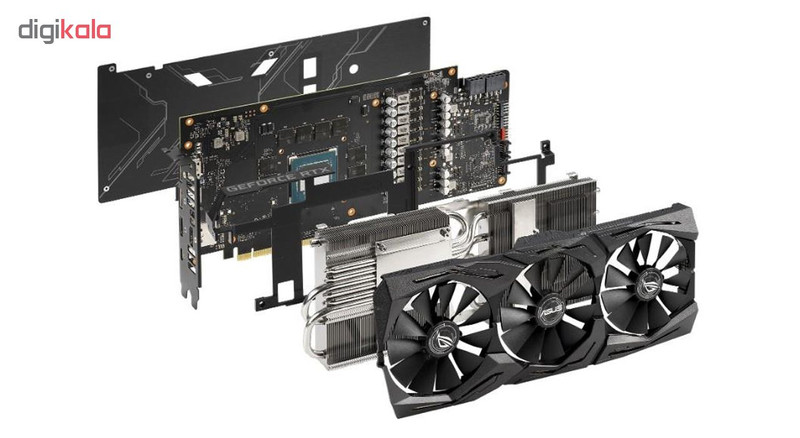 کارت گرافیک ایسوس مدل ROG-STRIX-RTX2070-O8G-GAMING