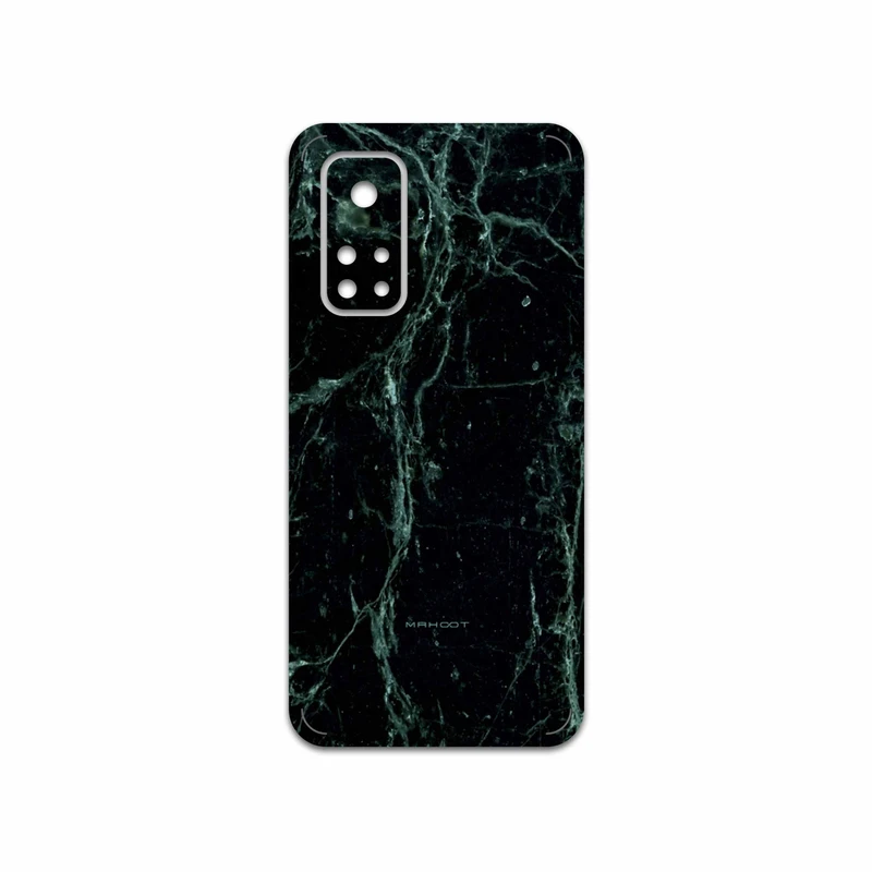 برچسب پوششی ماهوت مدل Graphite-Green-Marble مناسب برای گوشی موبایل شیائومی Mi 10T Pro 5G