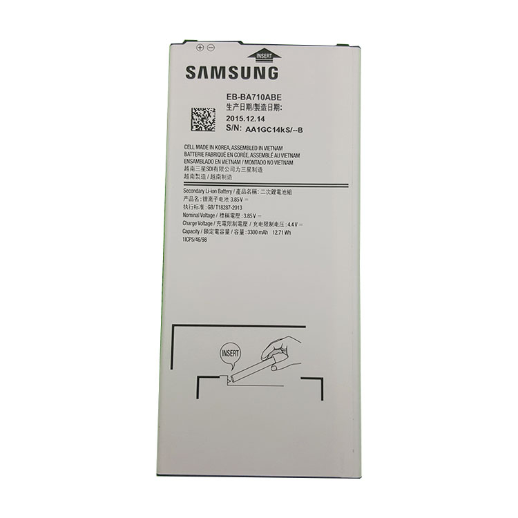 باتری موبایل سامسونگ مدل EB-BA710ABE با ظرفیت 3300 میلی آمپر ساعت مناسب برای گوشی موبایل Galaxy J7 Prime
