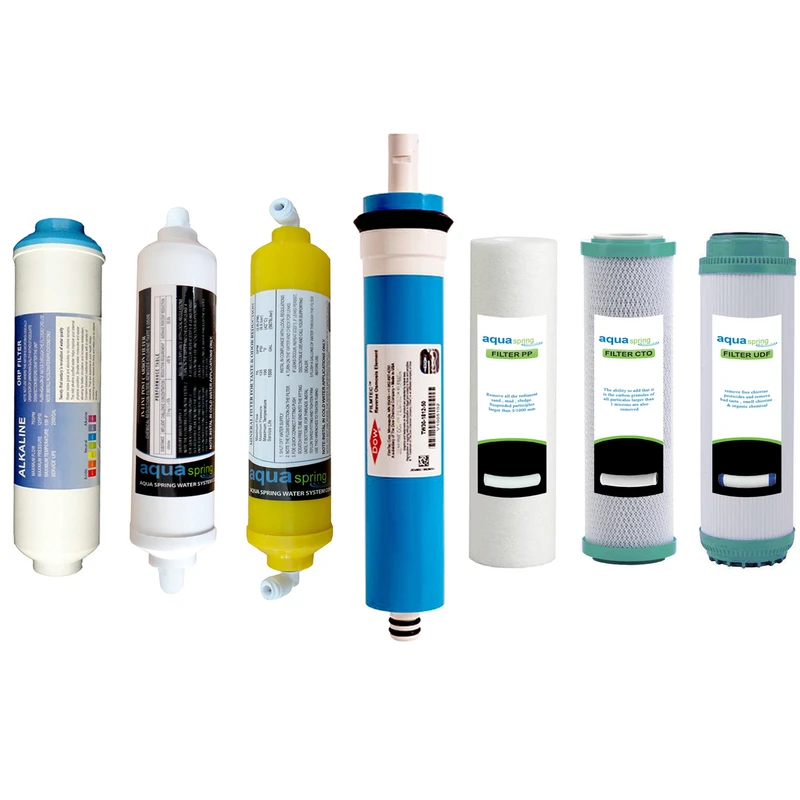فیلتر دستگاه تصفیه آب آکوآاسپرینگ مدل RO-SP7 مجموعه 7 عددی