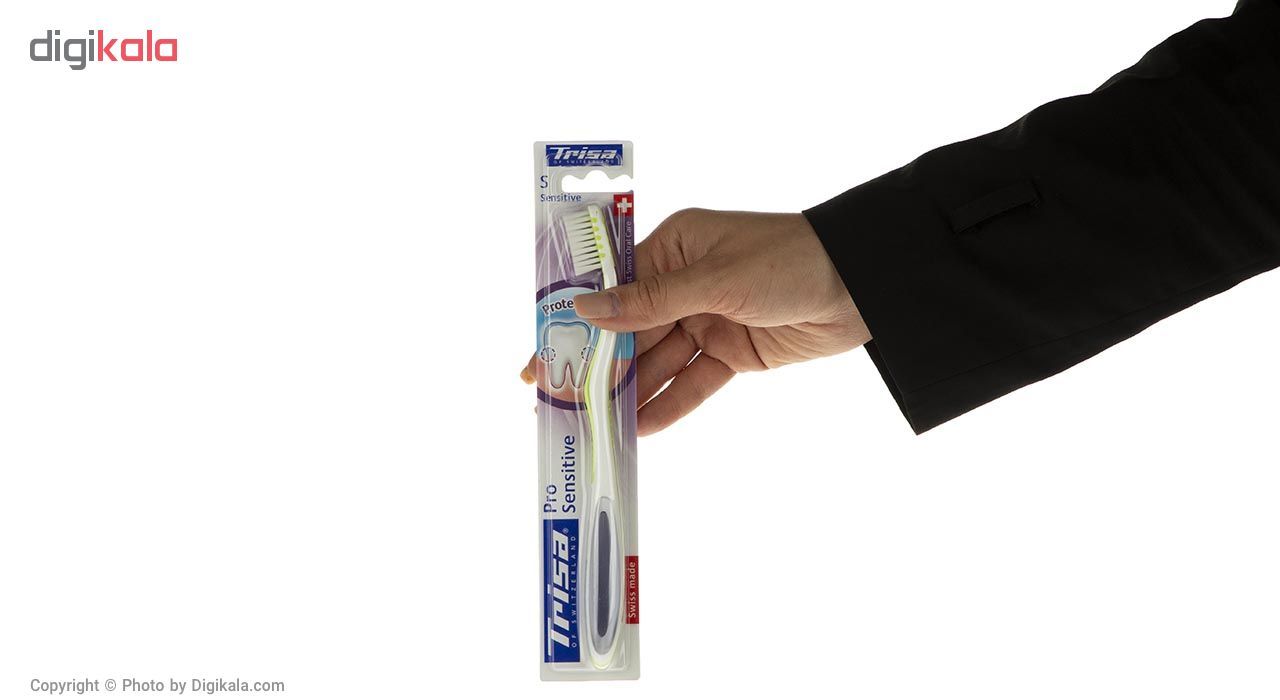 مسواک تریزا مدل Pro Sensitive با برس بسیار نرم -  - 4