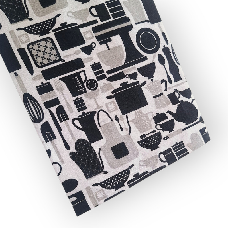 دستمال نظافت مدل لوازم آشپزی مجموعه 2 عددی