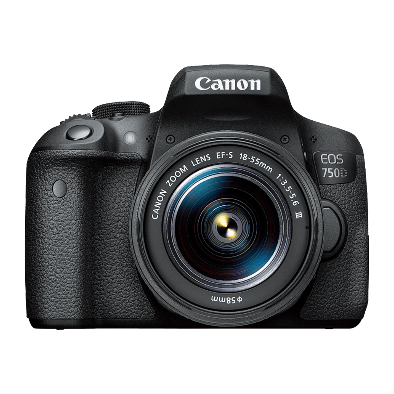 دوربین دیجیتال کانن مدل EOS 750D به همراه لنز -55 میلی متر DC III