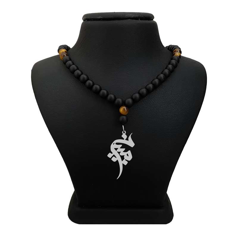 گردنبند نقره مردانه ترمه ۱ مدل مبین کد ma 1736 گردنبند نقره مردانه ترمه ۱ مدل مبین کد ma 1736