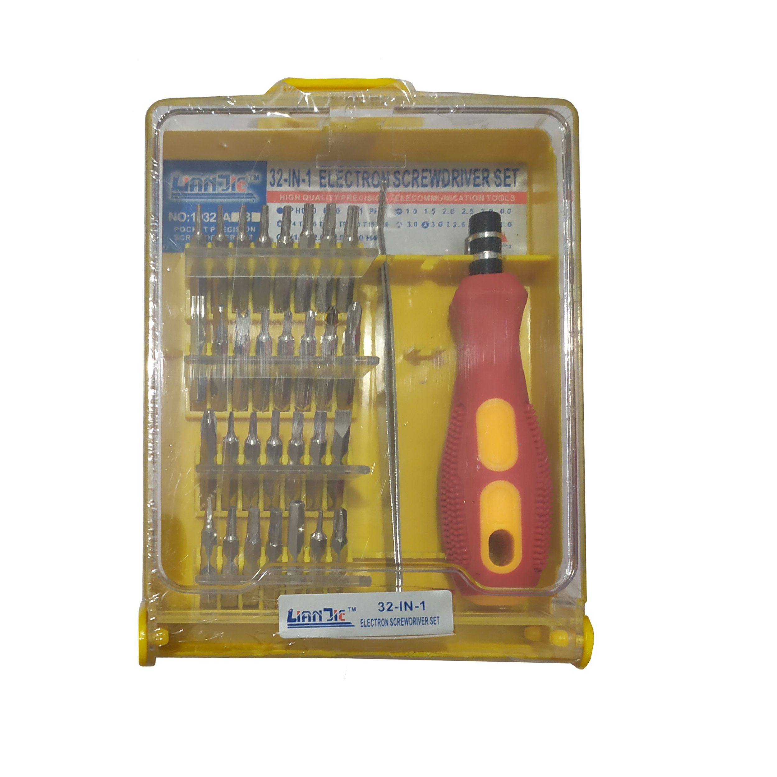 مجموعه 32 عددی سری پیچ گوشتی لیانجیک مدل 1032