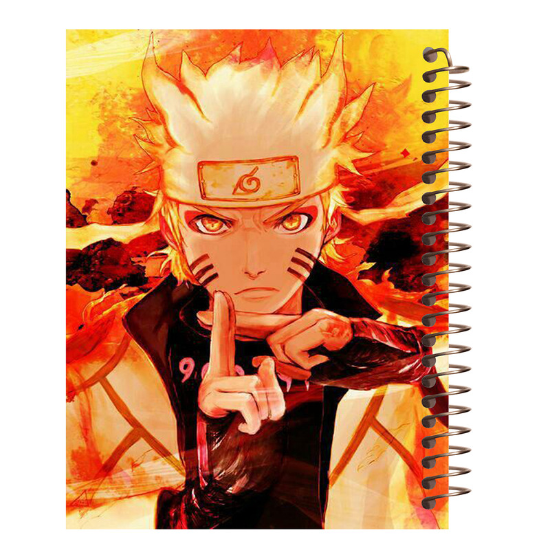 دفتر مشق طرح انیمه ناروتو کد H56