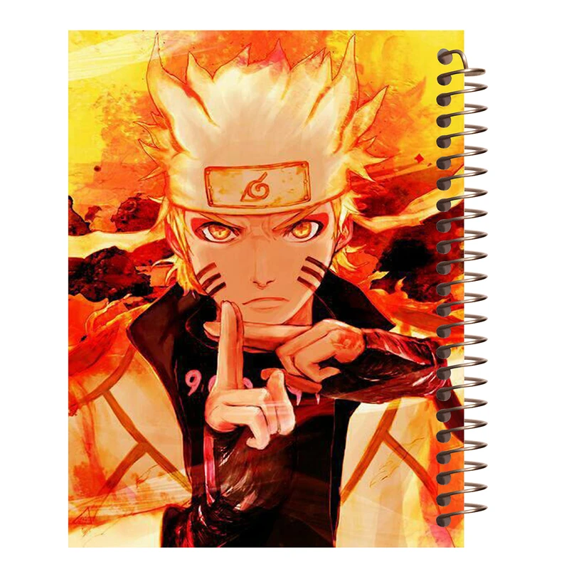 دفتر 80 برگ طرح انیمه  ناروتو کد J192