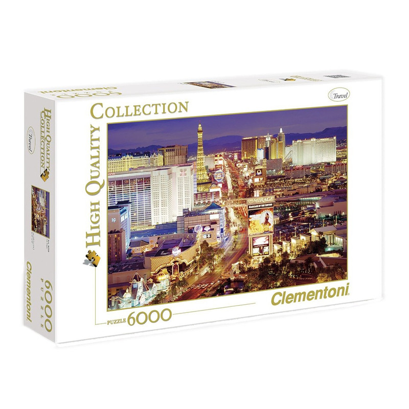 پازل 6000 تکه‌ کلمنتونی مدل Las Vegas