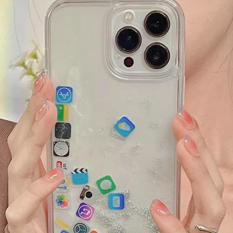 کاور مدل AQUA ICONES مناسب برای گوشی موبایل اپل IPHONE 14 1
