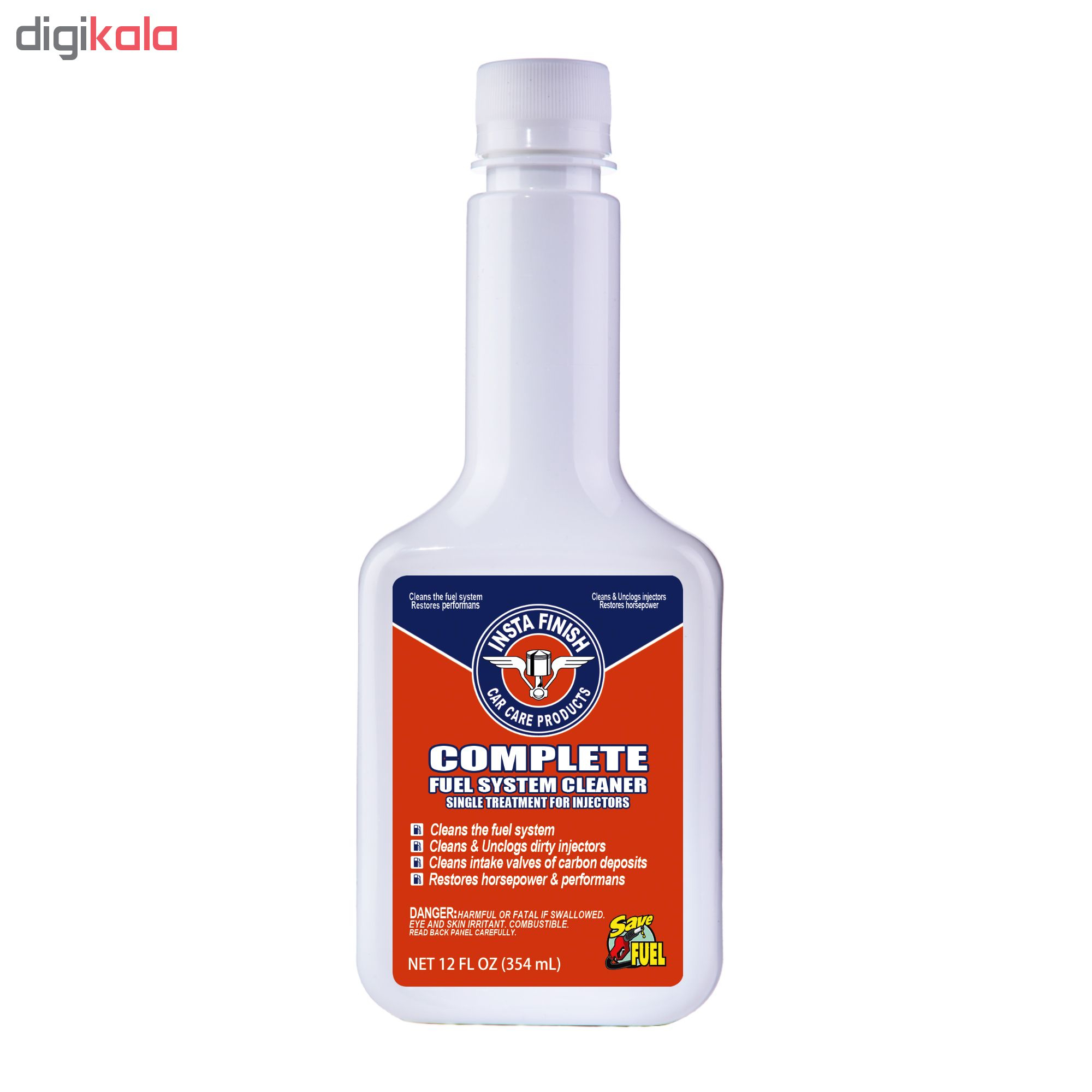 انژکتور شوی خودرو اینستا فینیش سری COMPLETE CLEANER کد IFCC01 حجم 354 میلی لیتر