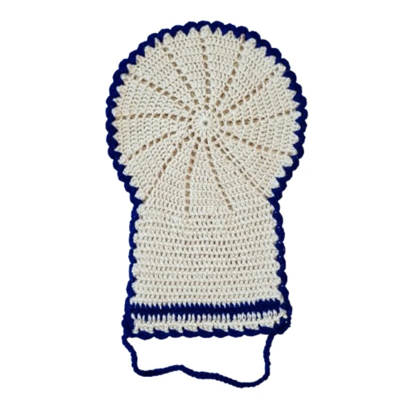 لیف حمام مدل کلاسیک لبه رنگی