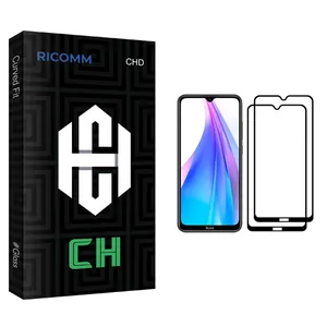Ricomm CH glass Screen Protector For Xiaomi Redmi Note 8T Pack Of 2