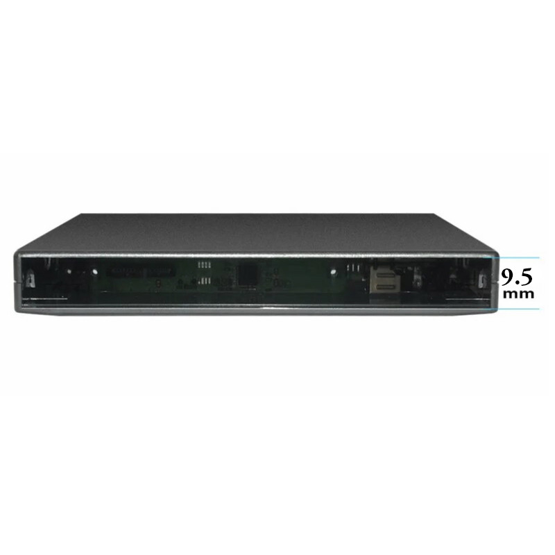 باکس تبدیل DVD رایتر اینترنال SATA به اکسترنال USB2.0 مدل 9.5mm