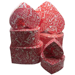 جعبه هدیه طرح LOVE مجموعه 7 عددی