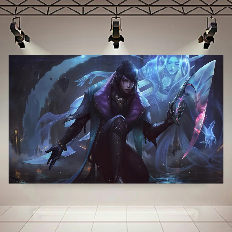 تابلو بوم طرح گیم مدل Aphelios League of legends کد AR2026