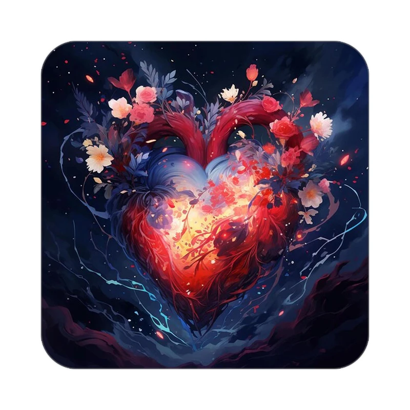 زیر لیوانی کاکتی مدل عاشقانه کد mp11115