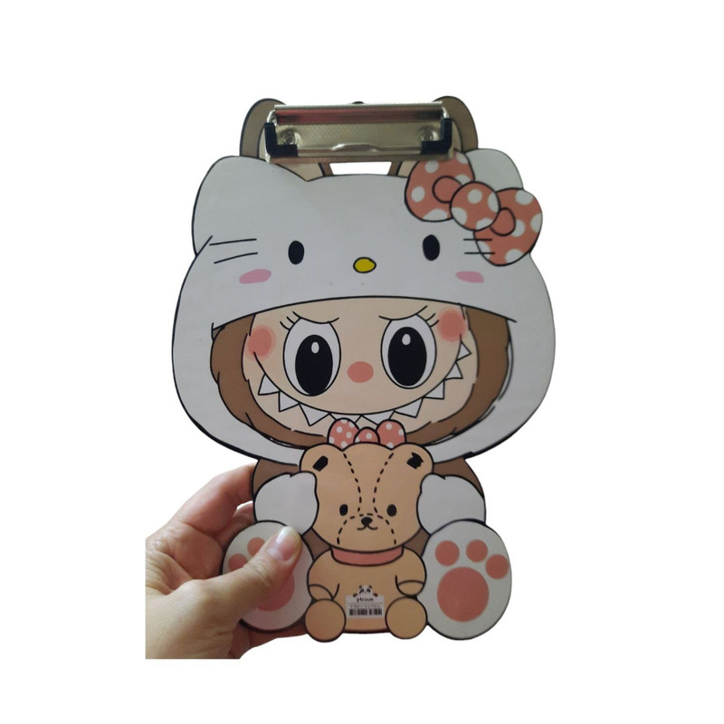 تخته شاسی پارسام مدل لبوبو و تدی کد mn066 سایز A5