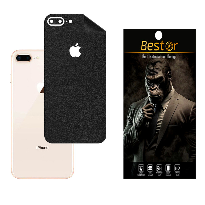 برچسب پوششی بستور مدل Leather-b مناسب برای گوشی موبایل  اپل iphone 8