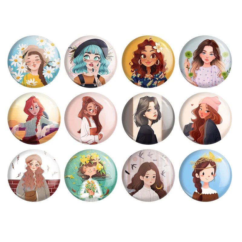 پیکسل خندالو مدل دخترانه کد 1636 مجموعه 12 عددی