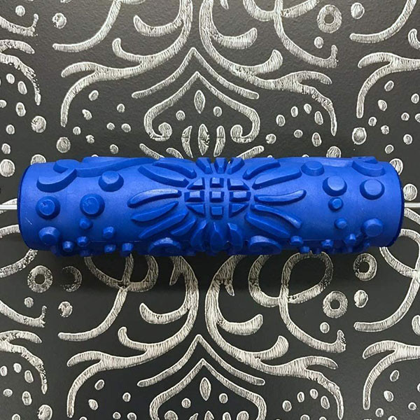 غلتک نقاشی مدل EG299 سایز 7 اینچ به همراه دسته و فوم