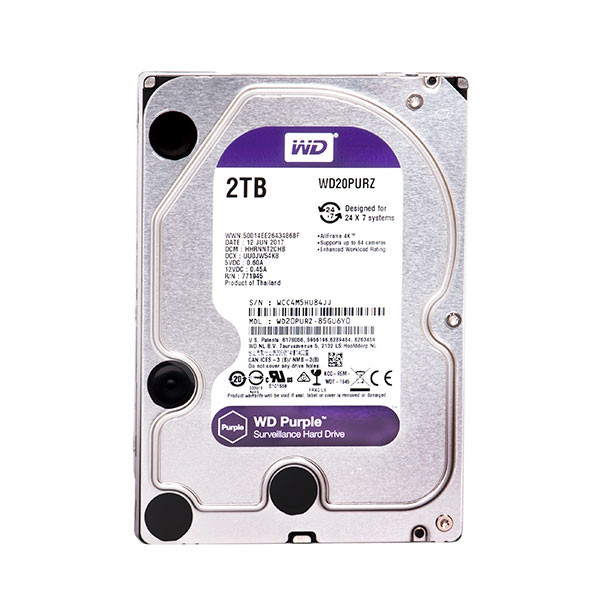هارد دیسک اینترنال وسترن دیجیتال مدل WD10PURZAN ظرفیت 2 ترابایت