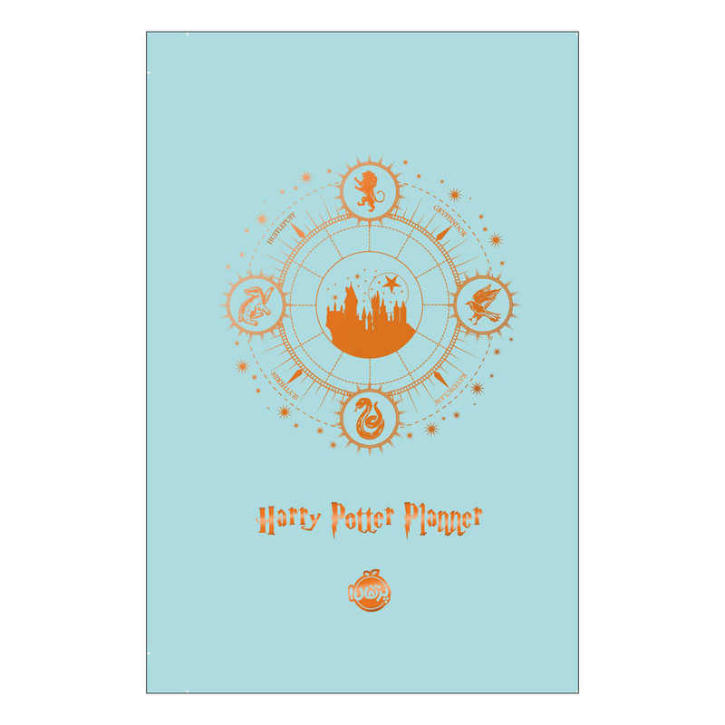 دفتر برنامه ریزی 152 برگ انتشارات پرتقال مدل هری پاتر