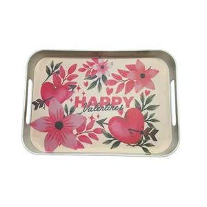 سینی سان ورلد مدل ملامین طرح گل قلب