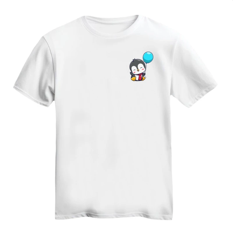 تی شرت آستین کوتاه زنانه مدل پنگوئن کد ۳