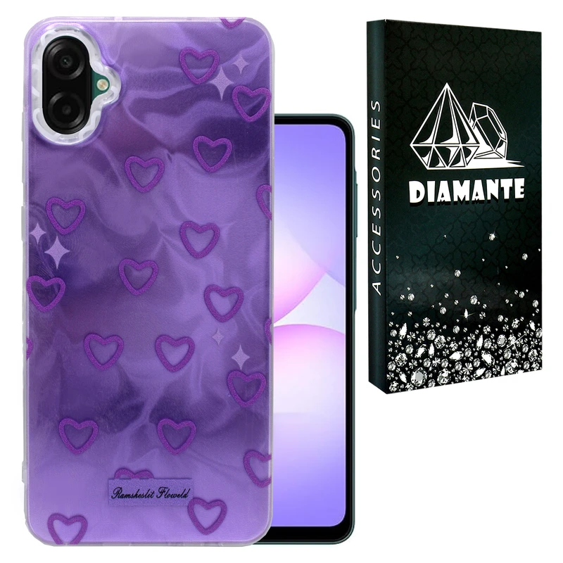 کاور دیامانته مدل Ghalbi Bk مناسب برای گوشی موبایل سامسونگ Galaxy A07