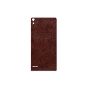 MAHOOT Natural-Leather Cover Sticker for Huawei Ascend P6