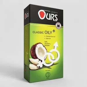 کاندوم اورز مدل Oily Plus بسته 12 عددی
