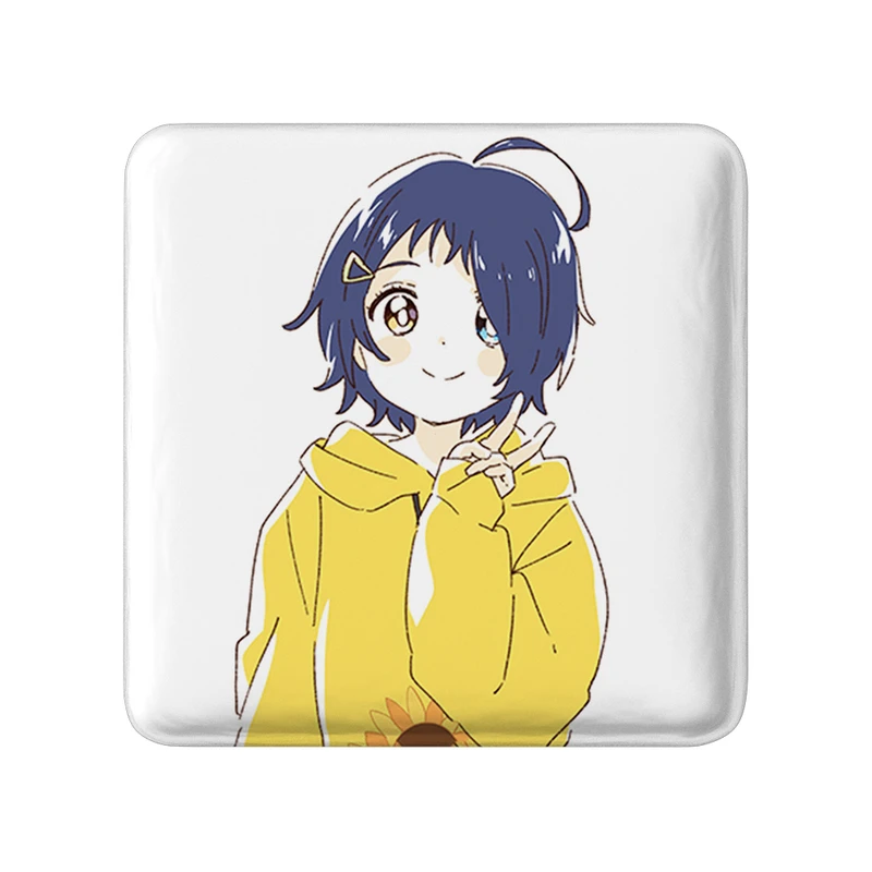 مگنت خندالو طرح آی انیمه واندر اگ پرایورتی مدل مربعی کد 34049