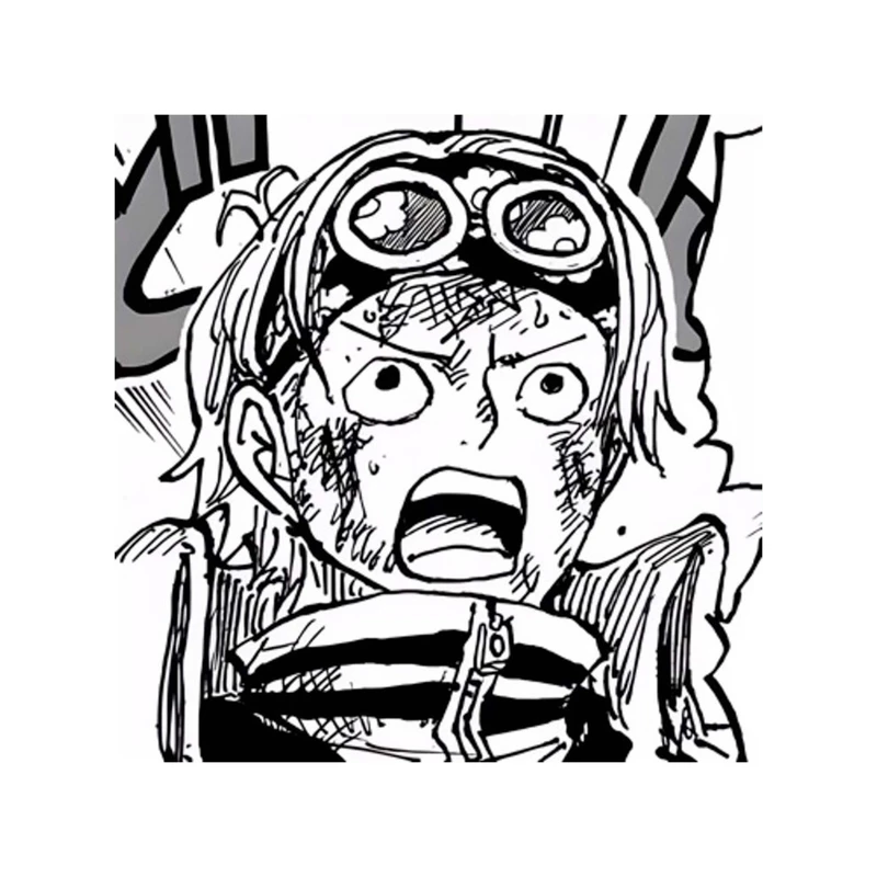 استیکر لپ تاپ و موبایل مدل انیمه طرح وان پیس کوبی one piece koby کد 4800