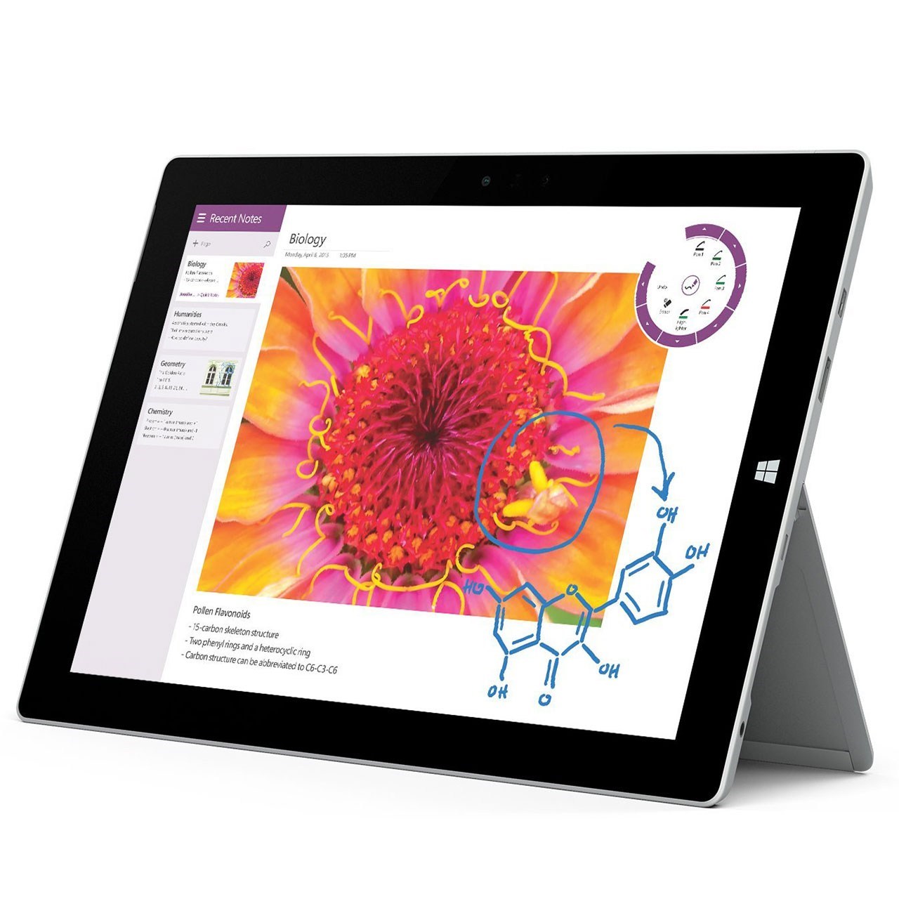تبلت مایکروسافت مدل Surface 3 - A ظرفیت 128 گیگابایت