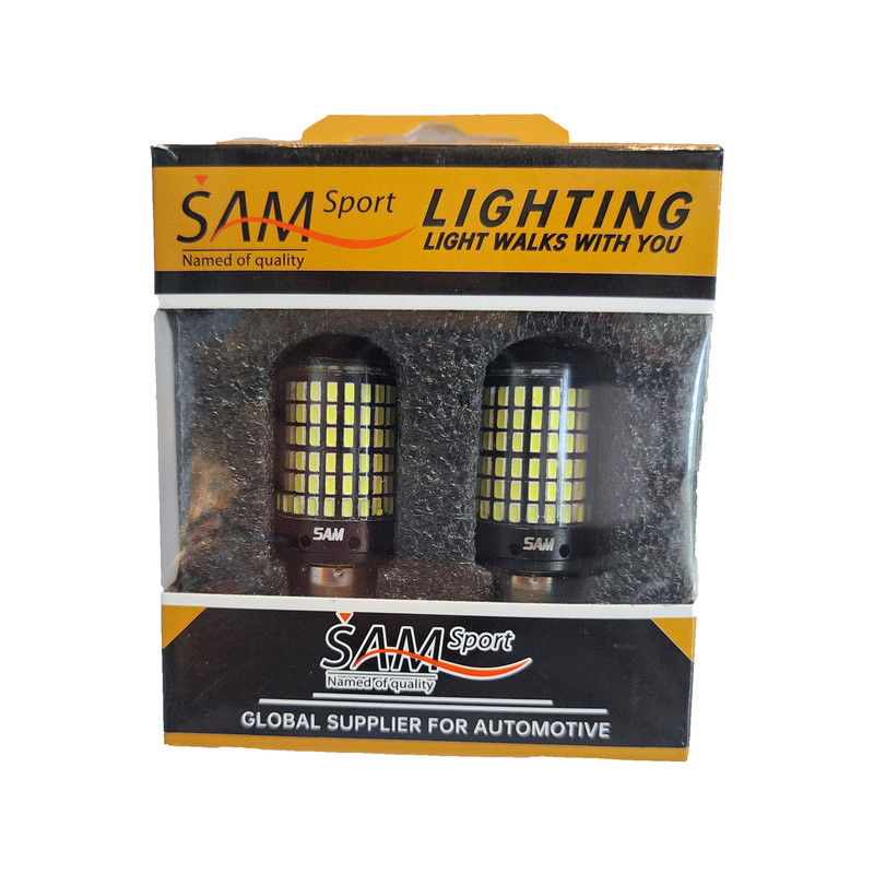 لامپ فندقی خودرو سام مدل 144تایی بسته دو عددی