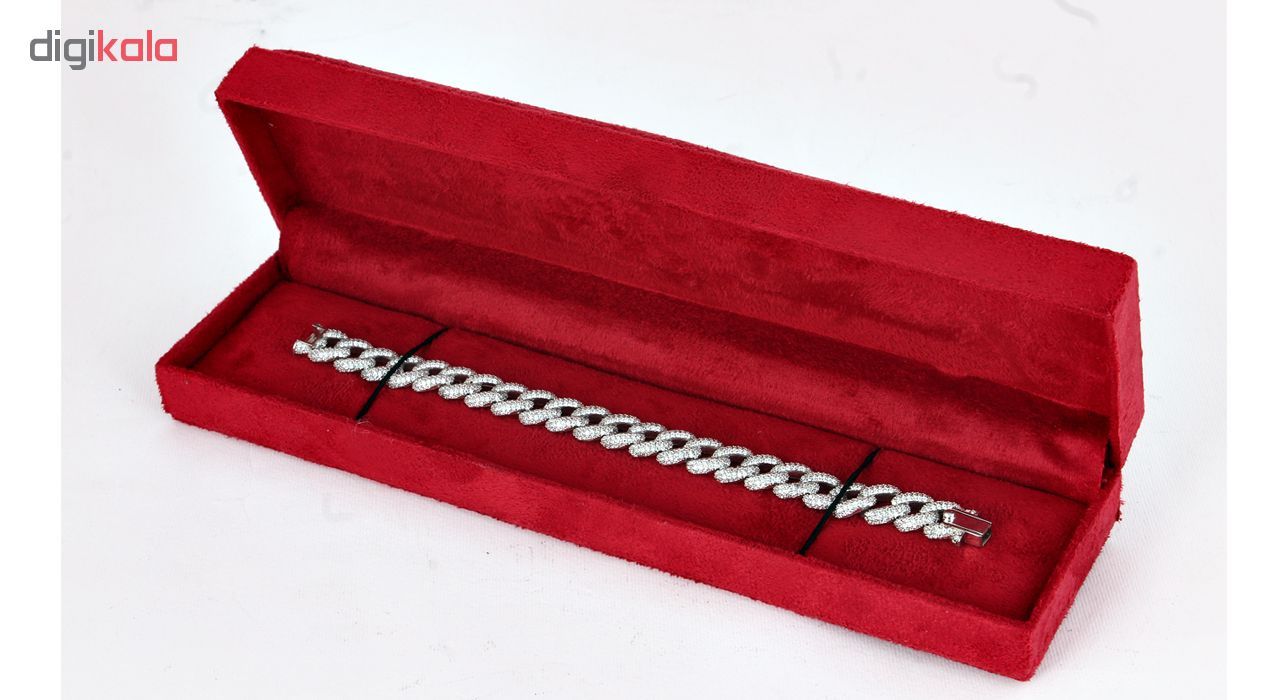 دستبند نقره زنانه مدل kariteh کد 180158